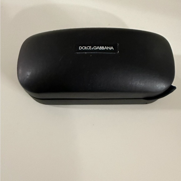 Dolce & Gabbana Sunglasses with Black Frame and Gold Detailing main image 5
